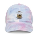 Camping Emblem Tie-Dye Hat