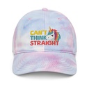 Can't Think Straight (2) Tie-Dye Hat
