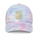 Caution Signs - Yellow Traffic Sign Tie-Dye Hat