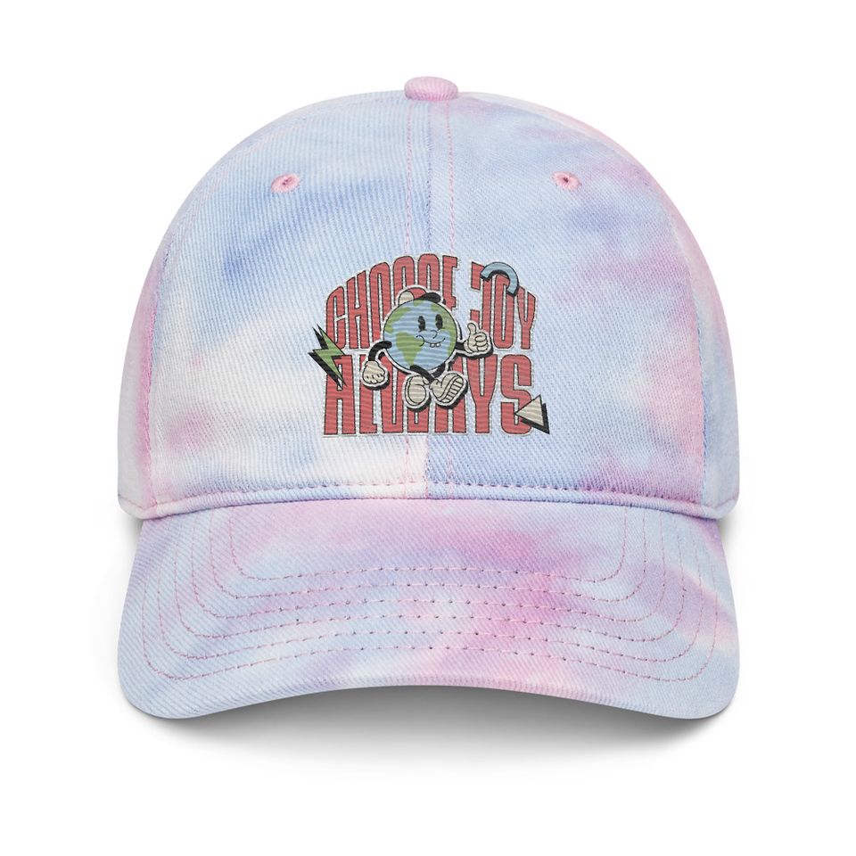 Choose Joy Always Tie-Dye Hat