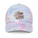 Coffee is Happiness - Retro Cartoon Mascot Tie-Dye Hat