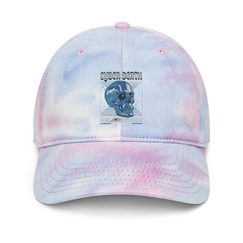Cyber Death - Skull Tie-Dye Hat