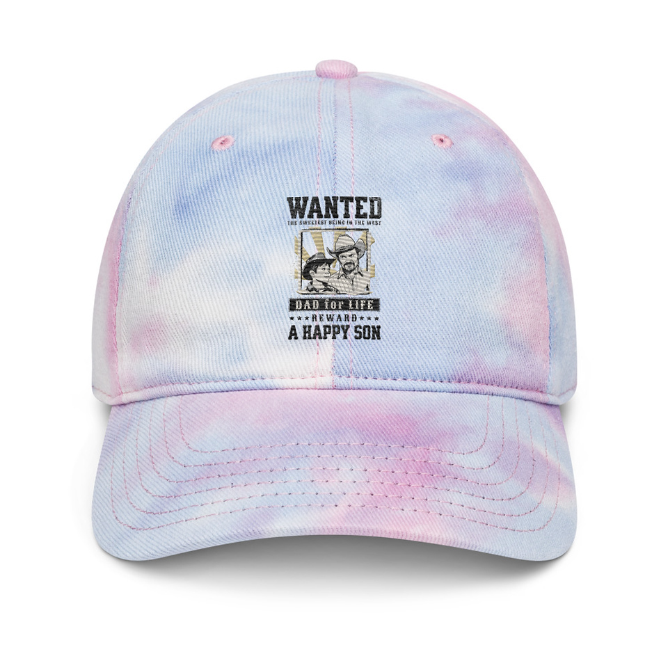Dad Wanted Tie-Dye Hat