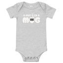 A Hug in a Mug - Funny Cartoon Baby Short Sleeve One Piece