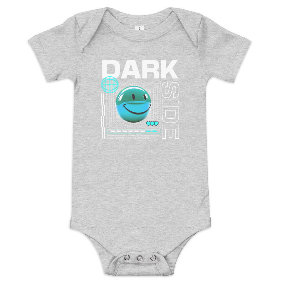 Abstract Y2K Baby Short Sleeve One Piece