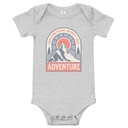 Adventure - Mountain Climbing Baby Short Sleeve One Piece