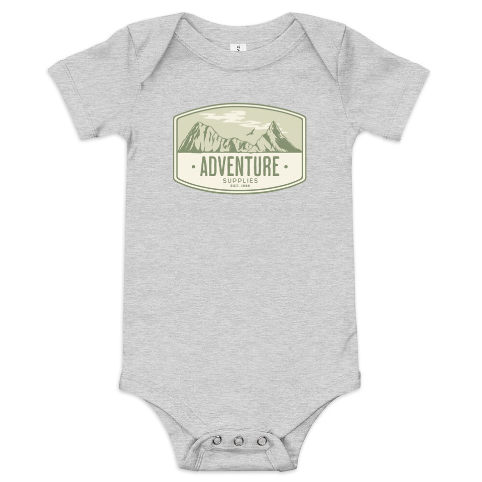 Adventure Supplies - Mountain Baby Short Sleeve One Piece