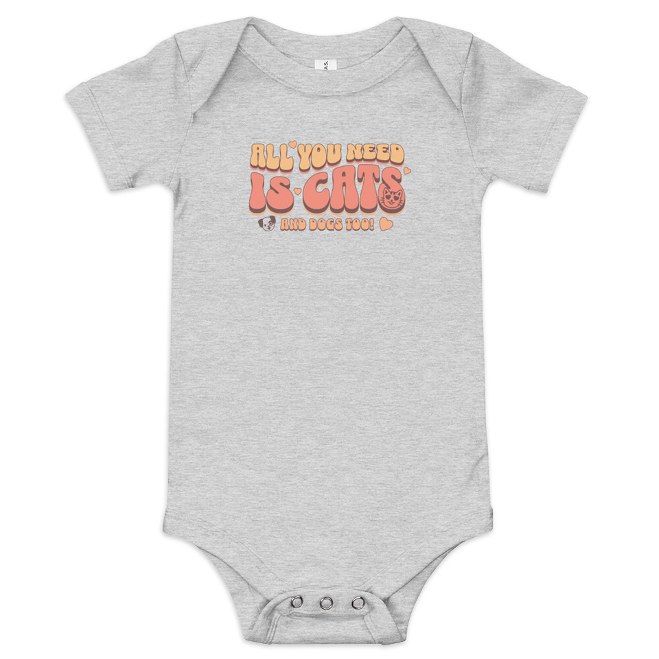 All You Need Baby Short Sleeve One Piece