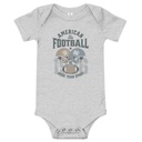 American All Star Football - Sports Helmet Baby Short Sleeve One Piece