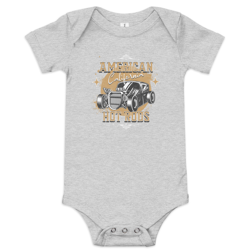American Hot Rods Baby Short Sleeve One Piece