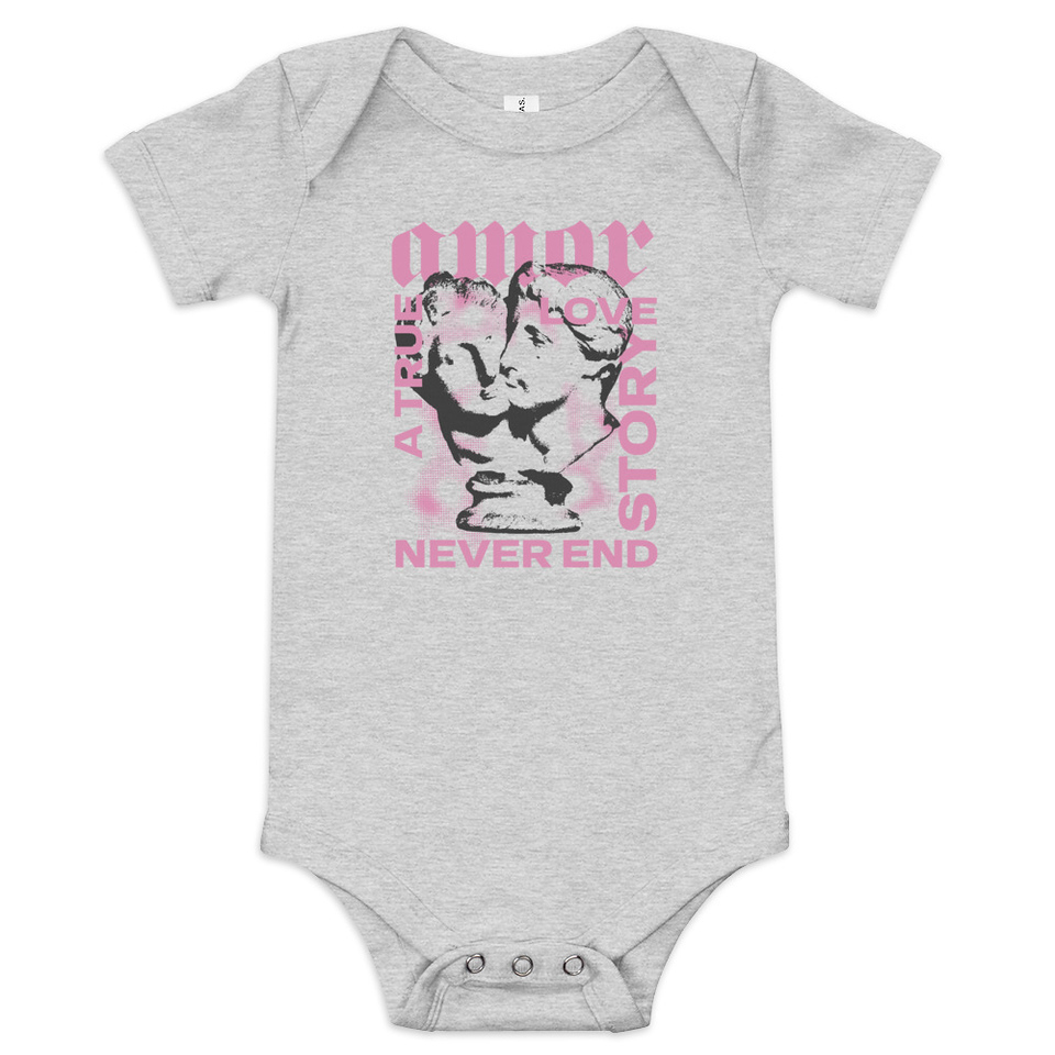Amor Baby Short Sleeve One Piece