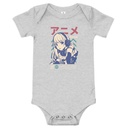 Anime Girl Baby Short Sleeve One Piece
