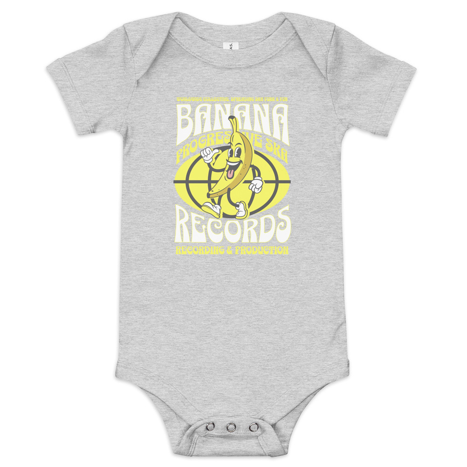 Banana Records - Comic Character Baby Short Sleeve One Piece