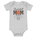 Basketball Mom - Mother's Day Baby Short Sleeve One Piece