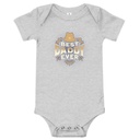 Best Daddy Ever - Cowboy Hat Baby Short Sleeve One Piece