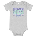 Best Players Soccer Baby Short Sleeve One Piece