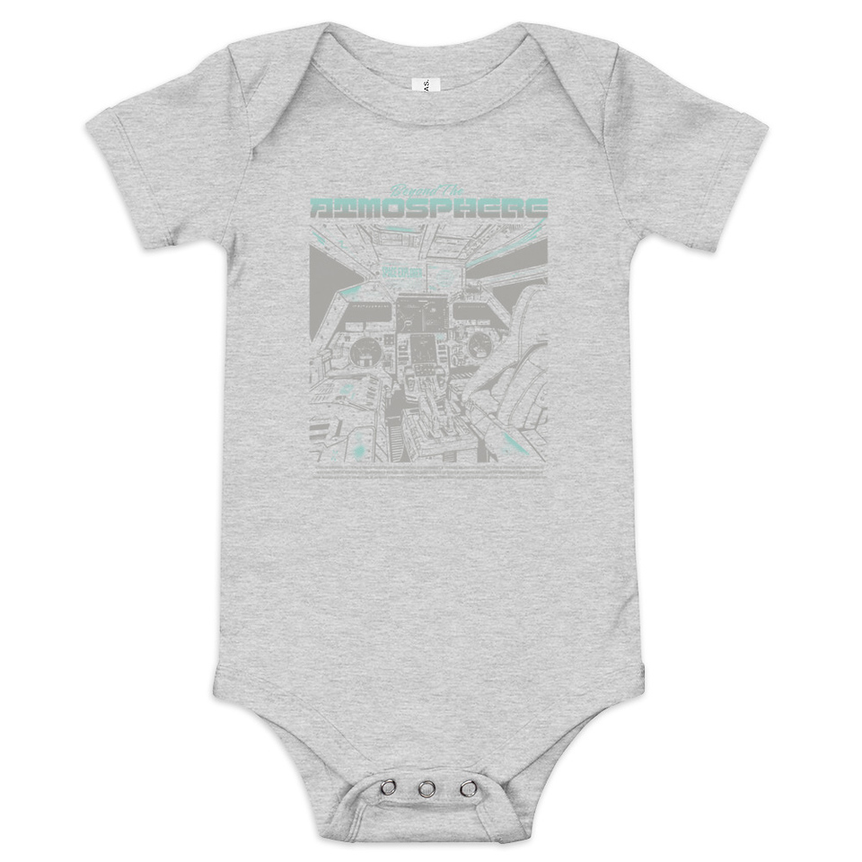 Beyond The Atmosphere Baby Short Sleeve One Piece