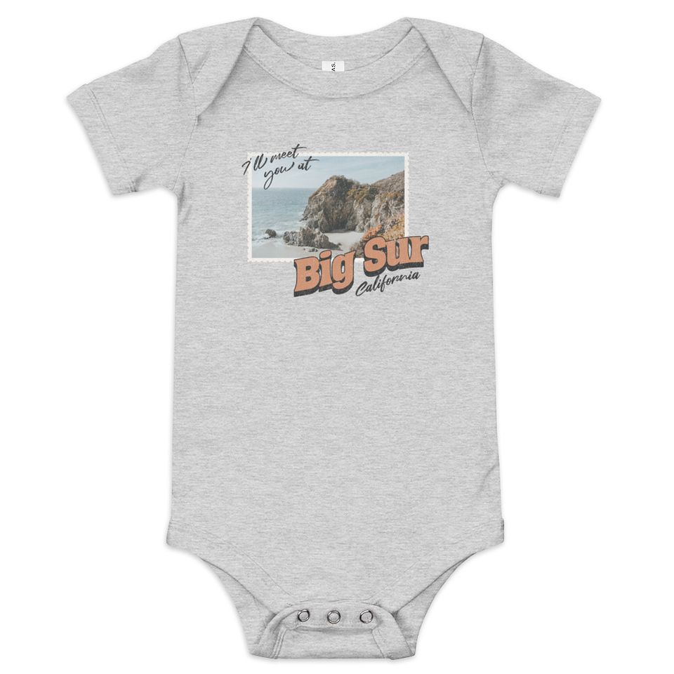 Big Sur, Cali Baby Short Sleeve One Piece