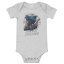 Birds Chirping Baby Short Sleeve One Piece