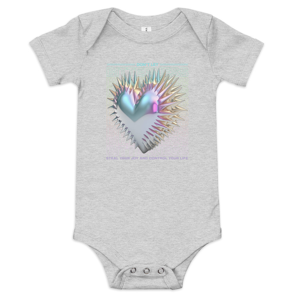 Bitterness Baby Short Sleeve One Piece