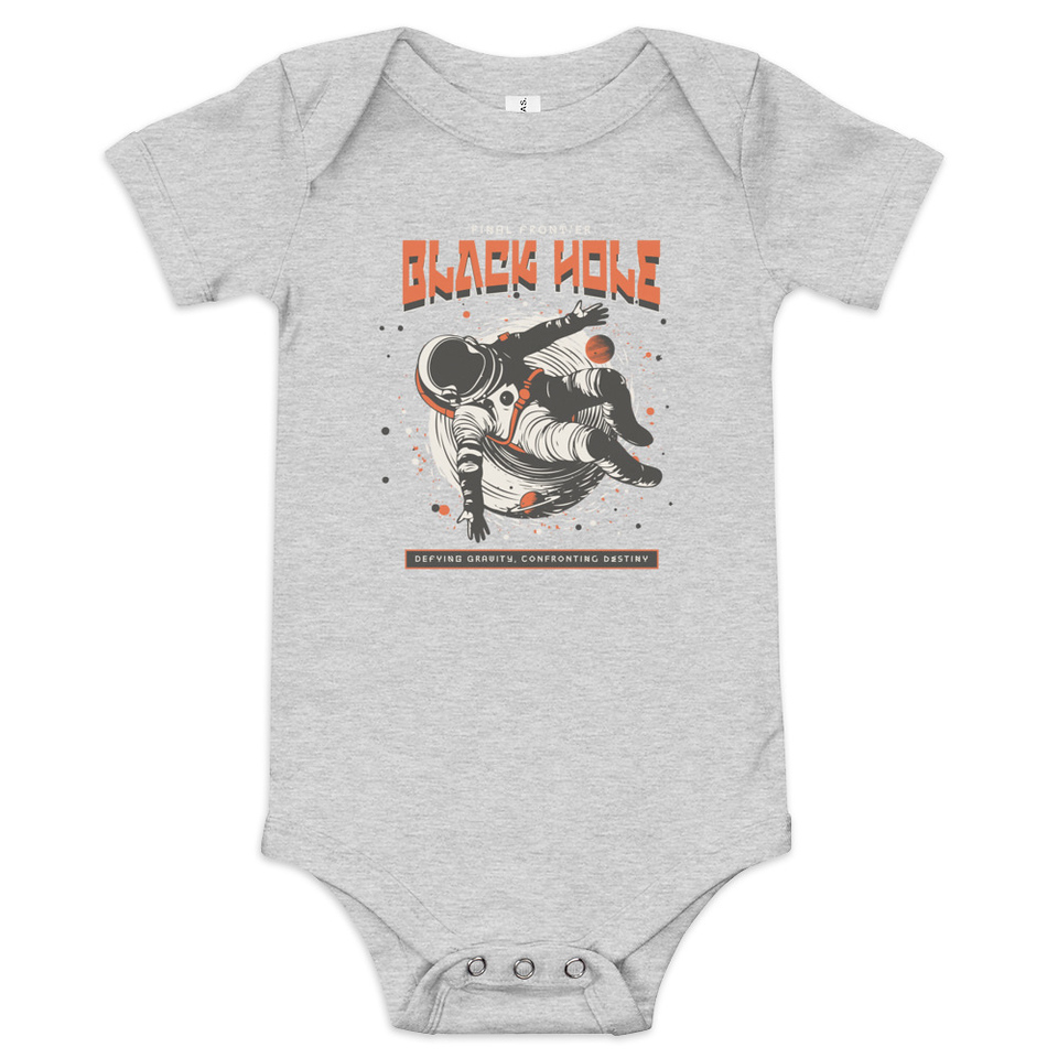 Black Hole Baby Short Sleeve One Piece