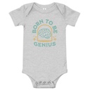 Born To Be Genius - Brain Baby Short Sleeve One Piece