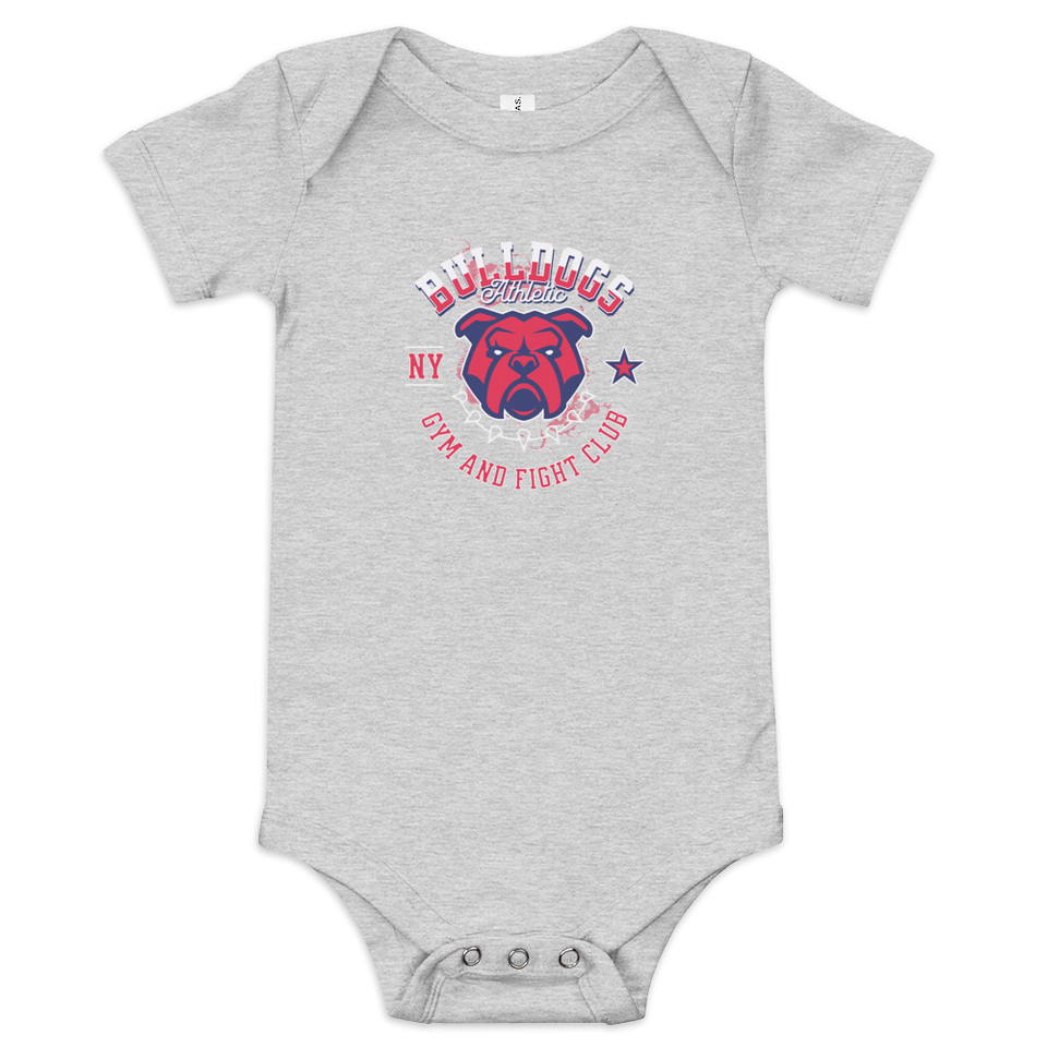 Bulldogs Athletic - Sports Apparel Baby Short Sleeve One Piece