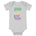 Cat Yoga - Cute Meditation Baby Short Sleeve One Piece