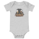 Catzilla - Funny Comic Animal Baby Short Sleeve One Piece