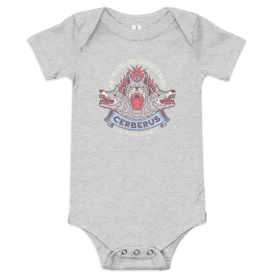Cerberus - Underworld Dogs Baby Short Sleeve One Piece
