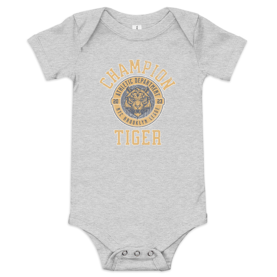 CHAMPION TIGER NYC Baby Short Sleeve One Piece