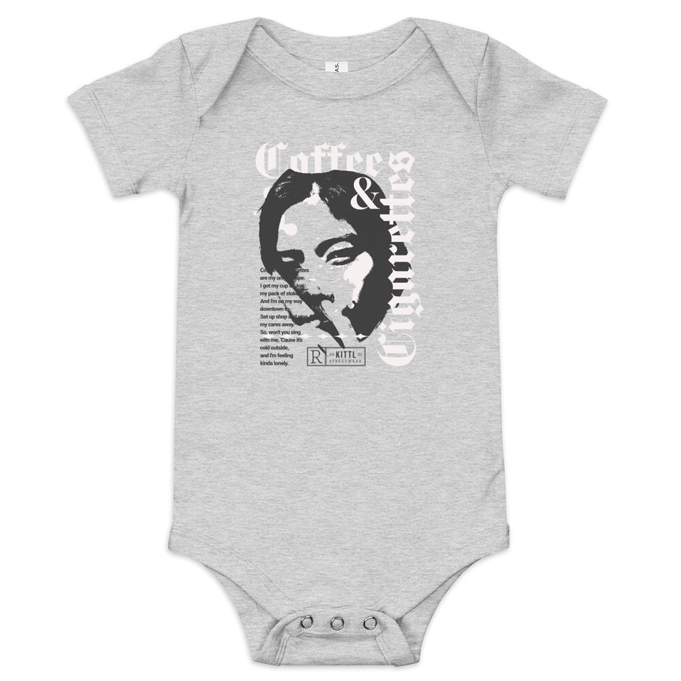 Coffee & Cigarettes Baby Short Sleeve One Piece