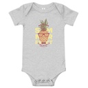Cool Pineapple - Tropical Fruit Baby Short Sleeve One Piece