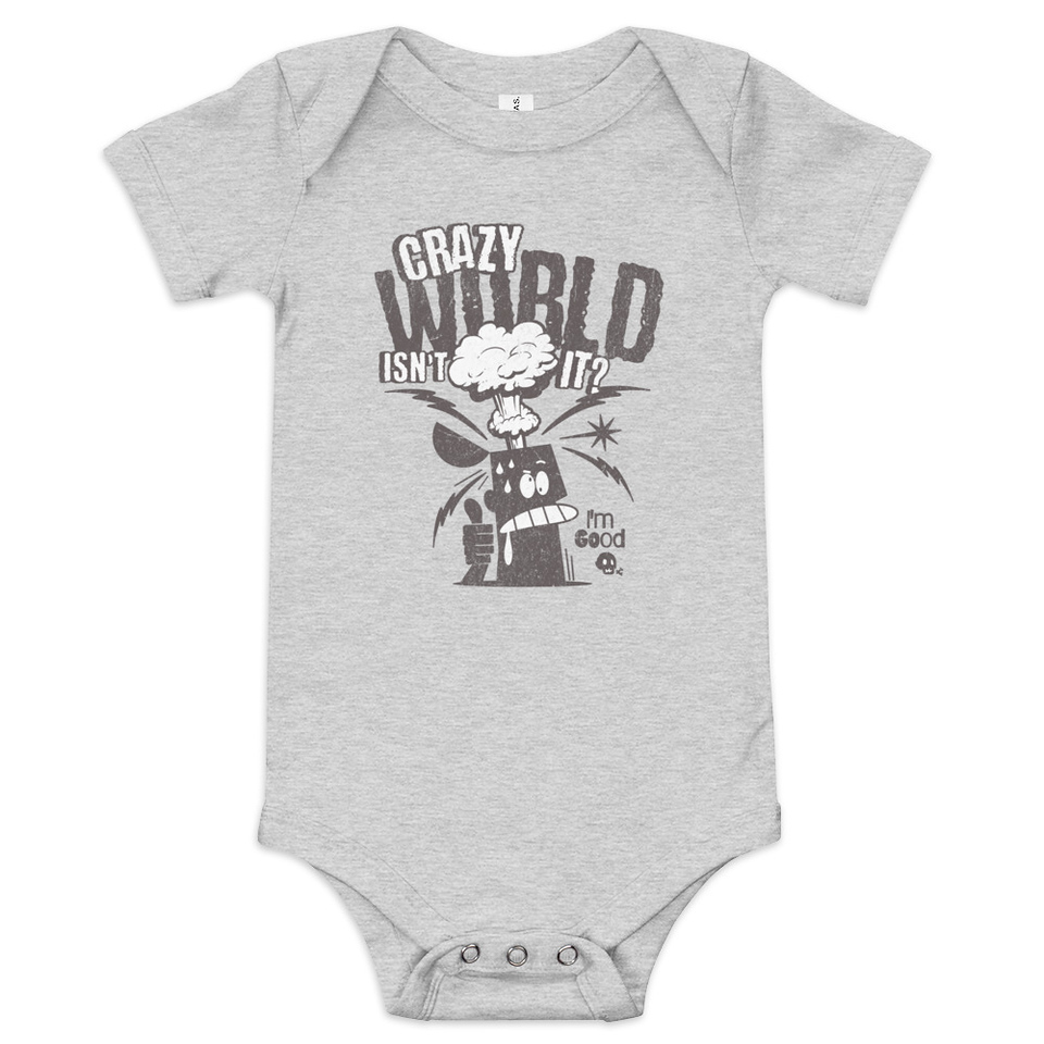 Crazy World Baby Short Sleeve One Piece