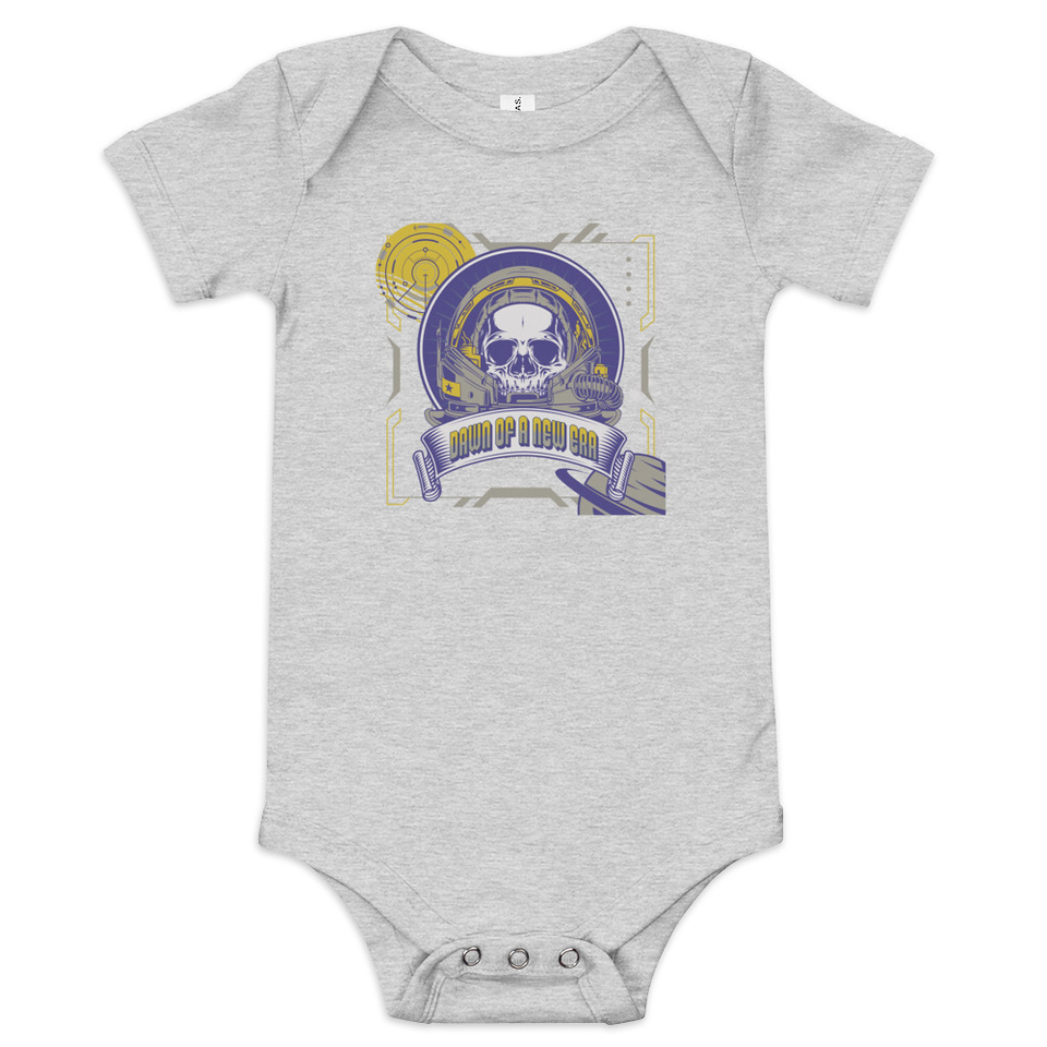 DAWN OF A NEW ERA Baby Short Sleeve One Piece