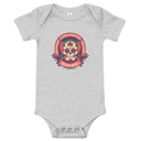 Death Skull - Badge  Baby Short Sleeve One Piece