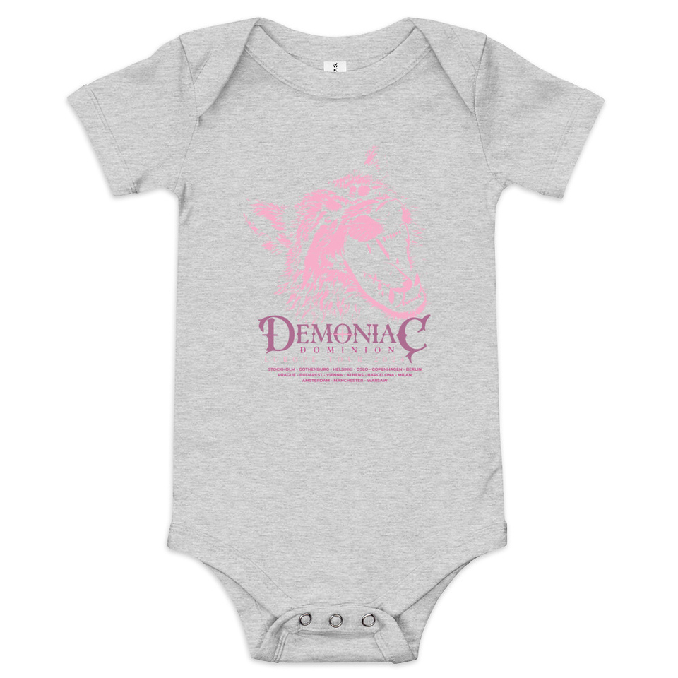 Demoniac Dominion Baby Short Sleeve One Piece