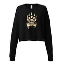 A Beary Good Home Women's Cropped Sweatshirt