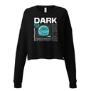 Abstract Y2K Women's Cropped Sweatshirt