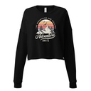Adventure Await - Wilderness Camping Women's Cropped Sweatshirt