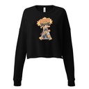 Alien Records  Women's Cropped Sweatshirt