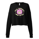 All Fangs No Bite - Halloween Women's Cropped Sweatshirt