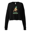 Alohito Natural Juices - Pineapple Mascot Women's Cropped Sweatshirt