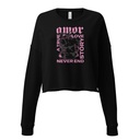 Amor Women's Cropped Sweatshirt