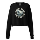 Angry Bear - Wild Life Animal Women's Cropped Sweatshirt