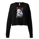 Anime Girl Women's Cropped Sweatshirt