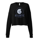 Atlantic Denim - Nautical Women's Cropped Sweatshirt