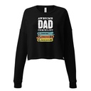 Awesome Dad Checklist Women's Cropped Sweatshirt