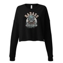 BADASS CAT DAT Women's Cropped Sweatshirt