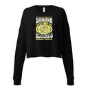 Banana Records - Comic Character Women's Cropped Sweatshirt